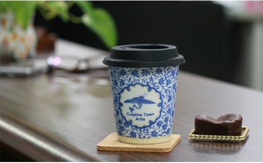 限定品！ 有田焼coffeeタンブラー Creative Town Arita Café de ARITA A15-346