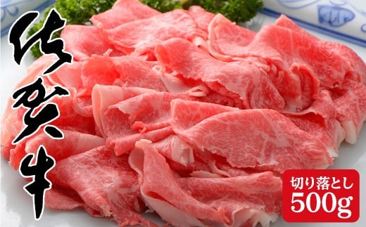 【12/1までの決済完了で年内発送】たっぷり！佐賀牛の贅沢切り落とし500g N24-1