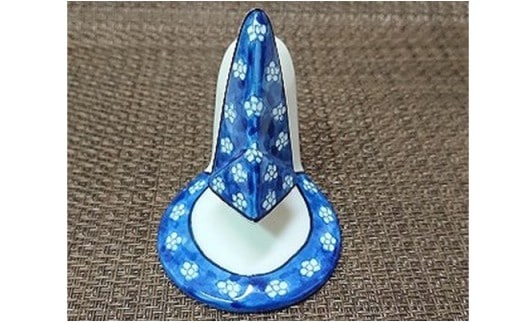 メガネスタンド（梅濃青） 【九州特産品販売】眼鏡置き場 眼鏡スタンド A12-203