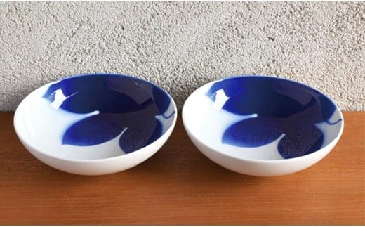 深川製磁 【有田焼】ＩＲＯＨＡ ペアめん鉢 A50-109