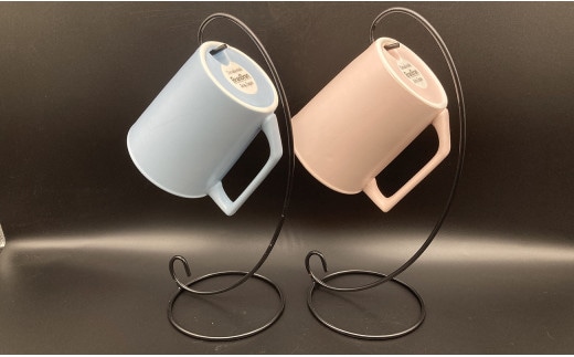 有田焼 伝作窯 ぶらんぶらん ペールカラーマグペアセット（ピンク、ブルー） 30000円 3万円 A30-749