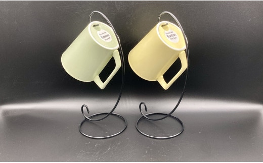 有田焼 伝作窯 ぶらんぶらん ペールカラーマグペアセット（イエロー、グリーン） 30000円 3万円 A30-750