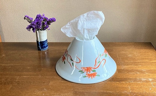 瑞峯窯 有田焼 錦花 ティッシュディスペンサー（ティッシュケース）原重製陶所 35000円 3.5万円 A35-580