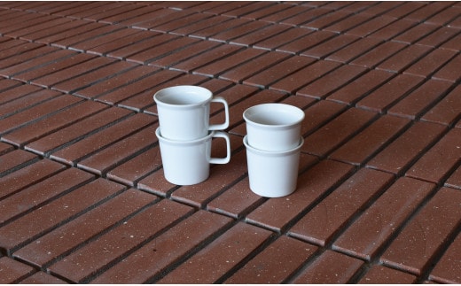 1616/ TY Coffee Cup White 4個セット【1616/arita japan】有田焼 食器 カップ コーヒーカップ ホワイト シンプル 35000円 3.5万円 A35-620