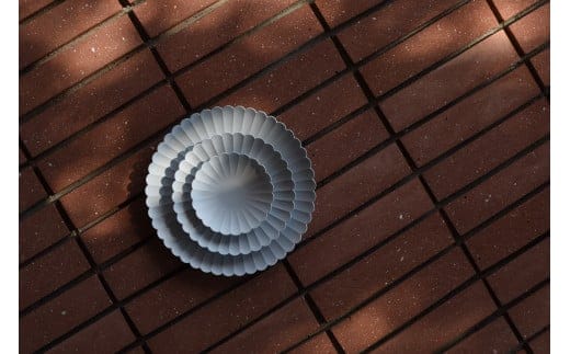 1616/ Palace Plate 110&160&220 3枚セット 有田焼 器 食器 皿 グレー セット プレート パレスプレート コラボ プレート レストラン プレート パレスホテル東京 プレート モダン プレート A25-324