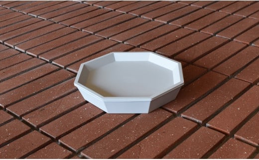 1616/ TY Anise Plate & Bowl 220 セット【1616/arita japan】有田焼 食器 器 皿 中皿 八角皿 鉢 中鉢 アニス プレート ボウル グレー シンプル A40-377