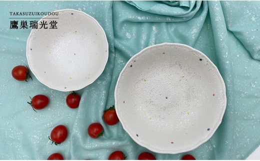 有田焼 キラキラ光る ラスター彩ボウルセット(大1個・小1個) 鷹巣瑞光堂 A22-12