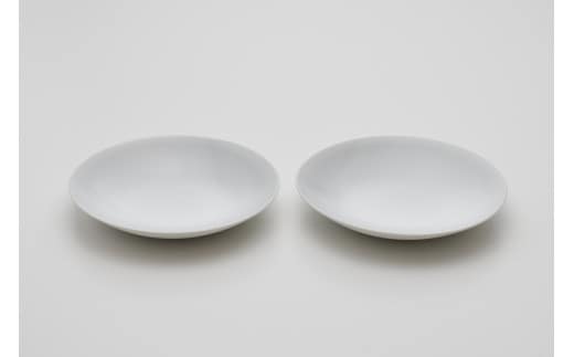 2016/ CH Deep Plate L Set【2016/オリジナル】有田焼 食器 器 皿 深皿 プレート ディーププレート 2枚 ホワイト シンプル A45-346