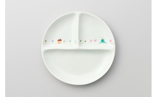 有田焼 さんぽJAPAN 仕切り皿 小島芳栄堂 A18-182