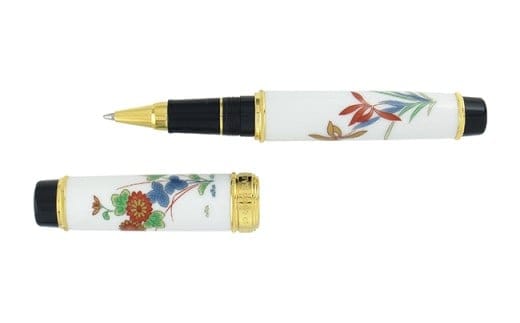 香蘭社 有田焼ボールペン 古伊万里蘭菊 A450-21