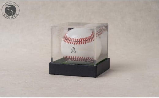 有田焼 磁器製の野球ボール。白磁球 / ノーマル【染付の器 匠】手描き オブジェ 野球 野球ボール インテリア 50000円 5万円 A50-268