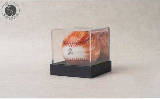 有田焼 磁器製の野球ボール。白磁球 / 火の玉ストレート 【染付の器 匠】手描き オブジェ 野球 野球ボール インテリア 70000円 7万円 A70-172