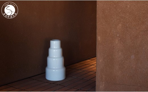 1616/ S&B Vase High White【1616/arita japan】有田焼 ショルテン＆バーイングス デザイン オランダ 花器 花瓶 ベース 白磁 白 シンプル シック モダン ギフト 新築祝い お祝い A95-62