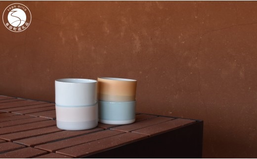 1616/ S&B Tea Cup 4色セット【1616/arita japan】有田焼 ショルテン＆バーイングス デザイン オランダ 食器 器 うつわ ティーカップ カップ パステルカラー シンプル シック モダン ギフト セット A40-439