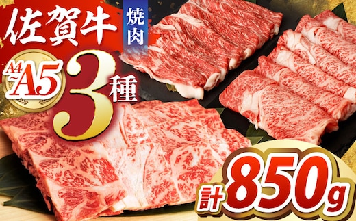 【全国屈指のブランド牛】佐賀牛 焼肉セット（モモ/カタ赤身/肩ロース） 【吉祥】 [HCW002]