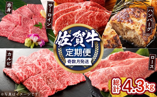 【偶数月発送】佐賀牛リッチセレクション定期便【多久精肉店】 [HCX007]