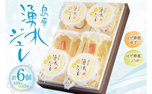 CA011 暑い季節はシャーベットで 島原湧水ジュレセット[スイーツ ジュレ はちみつ 蜂蜜 北田物産 長崎県 島原市]