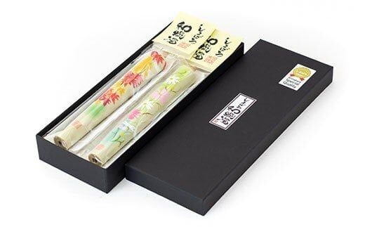 AB036温かな色合いとゆらぎに安らぐ 絵蝋燭2本セット