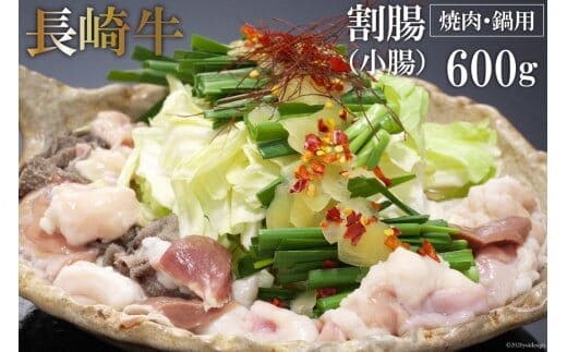 AE259長崎牛ホルモン ワリチョウ（割腸) 600g（焼肉・鍋用）