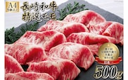 AF199【数量限定・A4ランク以上】 長崎和牛 特選モモ 500g