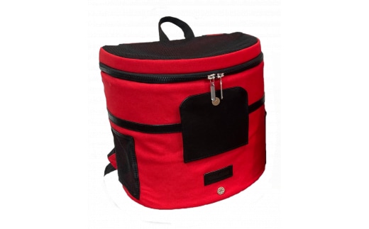 【レッド】サイクルリュック ( S ) 【 ペット用 】リュック 犬 猫 ペット