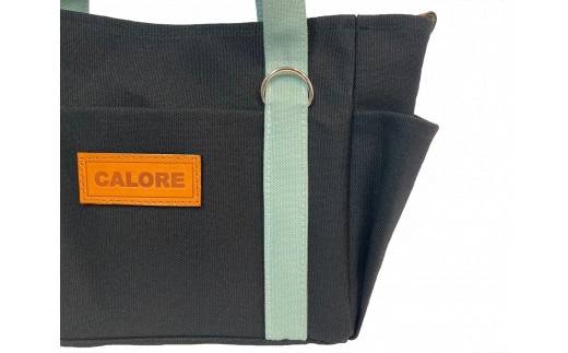 【ブラック×ミント】お散歩バッグ 小物 ショルダーバッグ 男女兼用