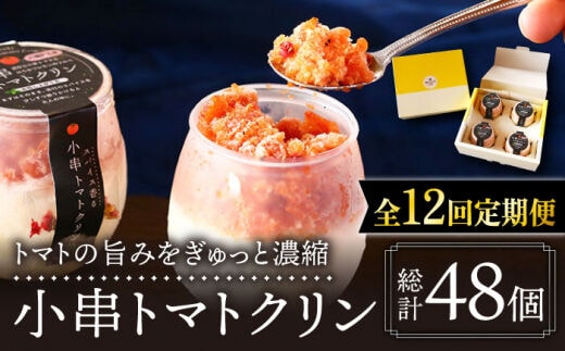 【12回定期便】小串 トマトクリン 毎月4個お届け 
