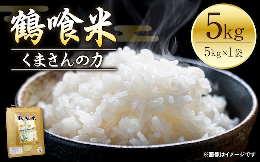 《令和7年産》 熊本県八代市産 鶴喰米 くまさんの力 精米 5kg 米 お米 精米 白米 ごはん ご飯 熊本