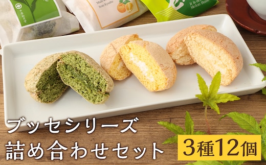 菊池銘菓 ブッセシリーズ詰め合わせセット 1箱(12個入り)《90日以内に出荷予定(土日祝除く)》---074-1267---