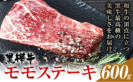 くまもと黒毛和牛 杉本本店 黒樺牛 A4~A5等級 モモステーキ 100g×6 計600g《90日以内に出荷予定(土日祝除く)》---090-2081-R---
