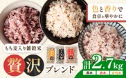 もち麦入り雑穀米 贅沢ブレンド 450g×3種類 各2袋 合同会社くまもとごはん《30日以内に出荷予定(土日祝除く)》熊本県菊池産 残留農薬不検出 真空パック 便利なチャック付 お米 もち麦 雑穀米 セット 九州産 熊本県産 菊池市産 送料無料---026-5052---