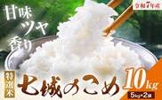 令和7年産 七城のこめ 特選米 七つ星 精米 ヒノヒカリ ひのひかり 10kg 有限会社七城町特産品センター《30日以内に出荷予定(土日祝を除く)》 熊本県 菊池市 お米 米 白米 九州産 熊本県産---003-0549---