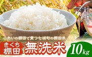 令和7年産 きくち棚田無洗米 10kg ひのひかり《30日以内に出荷予定(土日祝除く)》熊本県 菊池市 米 こめ ヒノヒカリ お米 ブランド米 単一原料米 菊池---003-5010---