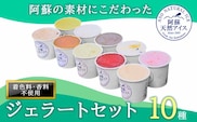 素材にこだわる　阿蘇天然アイス10種のジェラートセットVer2
