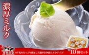 熊本 阿蘇 阿部牧場ミルクアイス 10個