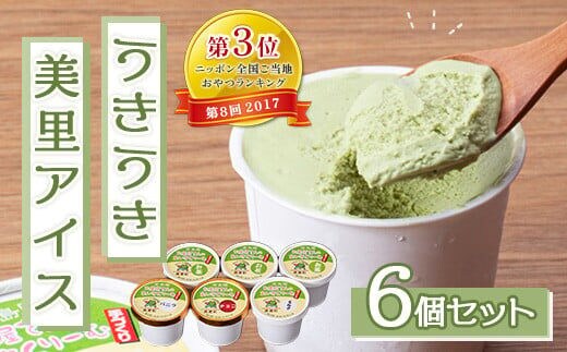 うきうき美里 アイス 6個セット（100ml×6個）
