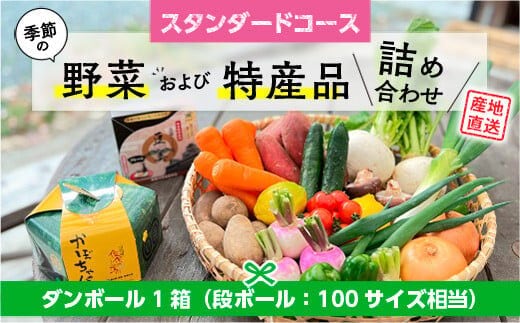 季節の野菜 詰め合わせ「スタンダードコース」