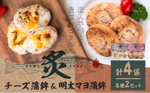 蒲鉾 笹かま 炙り蒲鉾セット 2種 計4袋 徳永蒲鉾店《30日以内に出荷予定(土日祝除く)》蒲鉾 さつま揚げ 揚げ物 練り物 おつまみ 海鮮 ビール に合う ギフト お土産 チーズ めんたいこ 国産 真空 魚 おかず 弁当 惣菜 アウトドア BBQ かまぼこ 小分け---sn_ctokuabch_30d_r7_14000_4p---