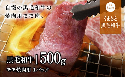 黒毛和牛・モモ焼肉用500g【熊本県畜産農業協同組合】《60日以内に出荷予定(土日祝除く)》---ubuyama_ktn_6_500g---