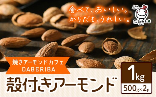 殻付きアーモンド 1kg 500g 2袋 ロースト アーモンド 詰め合わせ 熊本 阿蘇 産山村 送料無料 ナッツ 無塩 無添加 常食 保存食 備蓄食 常備食 小分け 大容量 人気 高評価 おつまみ お中元 お歳暮 贈答 ギフト《60日以内に出荷予定(土日祝除く)》---ubuyama_yad_7_1kg---