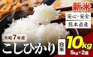 令和7年産 新米 こしひかり 10kg 《7-14日以内に出荷予定》令和7年産 熊本県産 ふるさと納税 新米 白米 精米 ひの 米 こめ ふるさとのうぜい コシヒカリ コメ お米 おこめ---ubuyama_lcl_671_10kg---