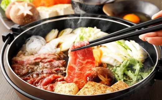 【12ヶ月定期便】 くまもと あか牛 リブロース すき焼き用 2.0kg(500g×4パック) 熊本 阿蘇 牛肉 お肉 赤牛