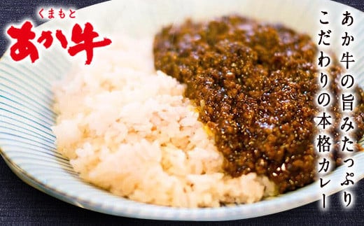 南阿蘇あか牛スパイスキーマカレー辛口4食（グルテンフリー）