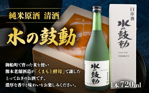 純米原酒 水の鼓動 清酒 AN04