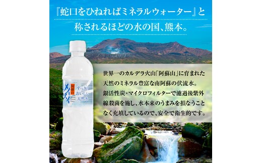 阿蘇のメイスイ 500ml 24本入 AZ001 | dショッピングふるさと納税百選