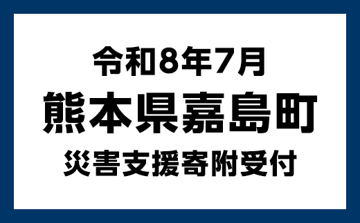 令和8年熊本地震被害支援 熊本県嘉島町災害支援（返礼品はありません） KK006