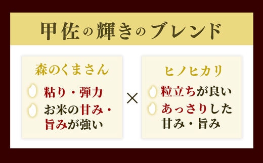 ☆11月発送分より【新米】をお届け！☆『甲佐の輝き』精米16kg（5kg×2