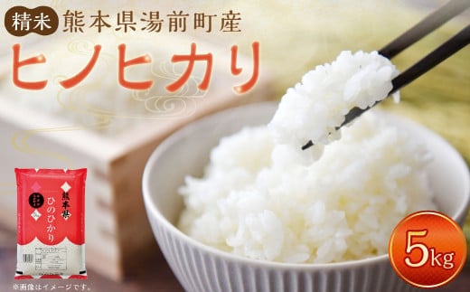 【令和7年産】湯前町産 ヒノヒカリ 5kg 1袋 米 お米 白米 精米 ごはん ご飯 熊本県 湯前町 【2026年4月下旬迄発送予定】