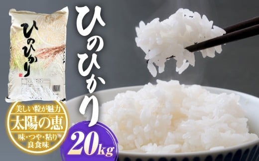 【令和7年産】ヒノヒカリ20kg(5kg×4)お米 白米 ひのひかり 熊本県 湯前町