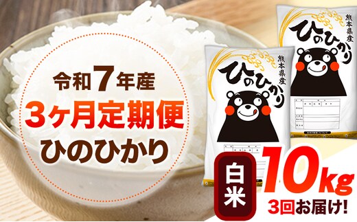 【定期】ひのひかり10kg(白米)(5kg×2袋)【3ヶ月】 《お申込み翌月から出荷》 熊本県産 白米 精米 ひの 送料無料 熊本県 山江村 SDGs 米 コメ こめ 国産---hn7tei_66000_10kg_mo3_ym_h---